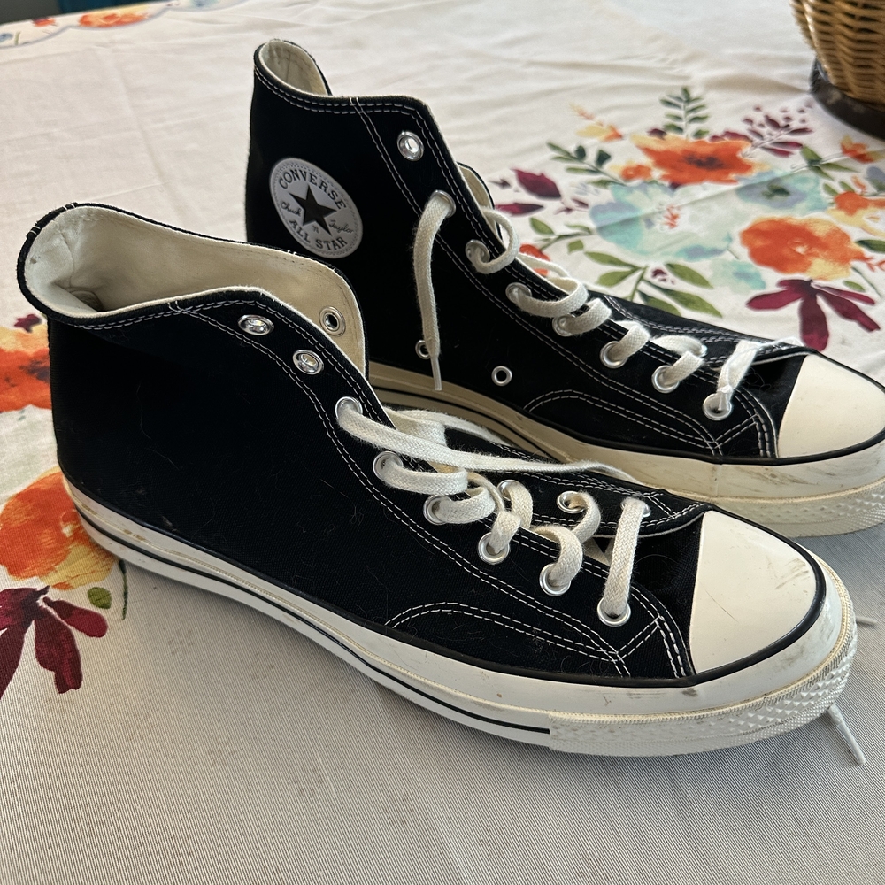 Converse Chuck Taylor 70 Black High-Top Sneakers